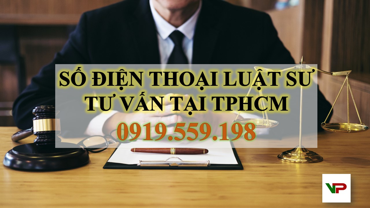Số điện thoại luật sư tư vấn tại TPHCM